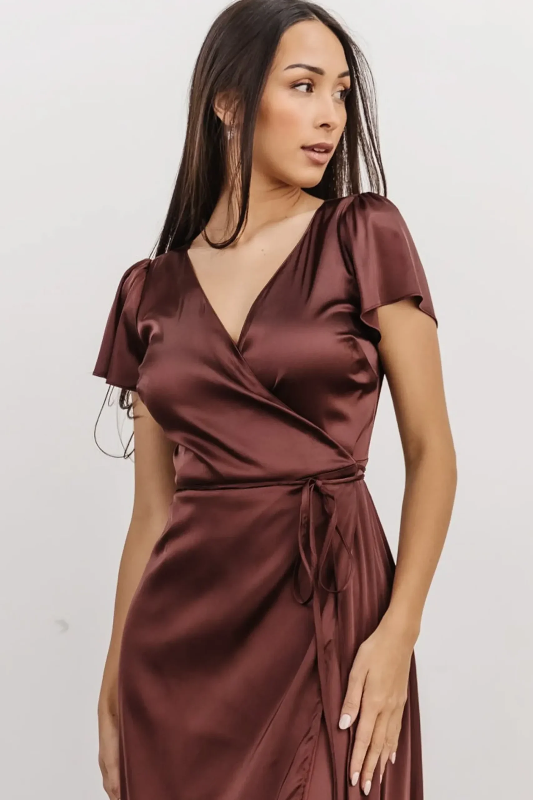 Outlet Baltic Born Fabric Swatch - Krystal Satin | Champagne