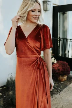 Outlet Baltic Born Fabric Swatch - Meghan Velvet | Golden Hour