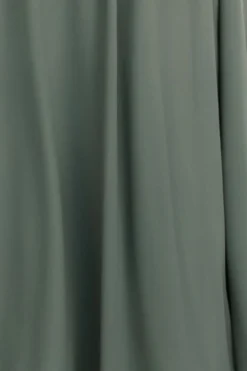 Discount Baltic Born Fabric Swatch - Naomi Chiffon | Dark Sage