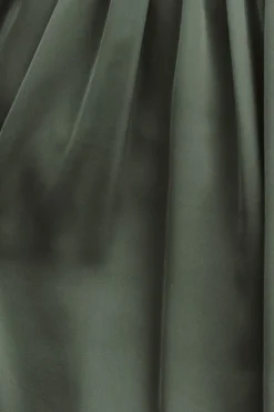 Discount Baltic Born Fabric Swatch - Sicily Satin | Dusty Green