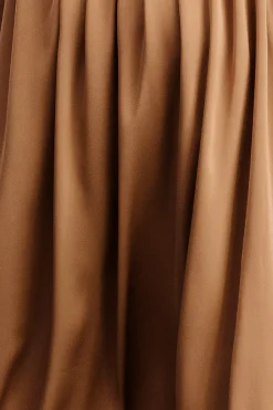New Baltic Born Fabric Swatch - Sicily Satin | Mocha