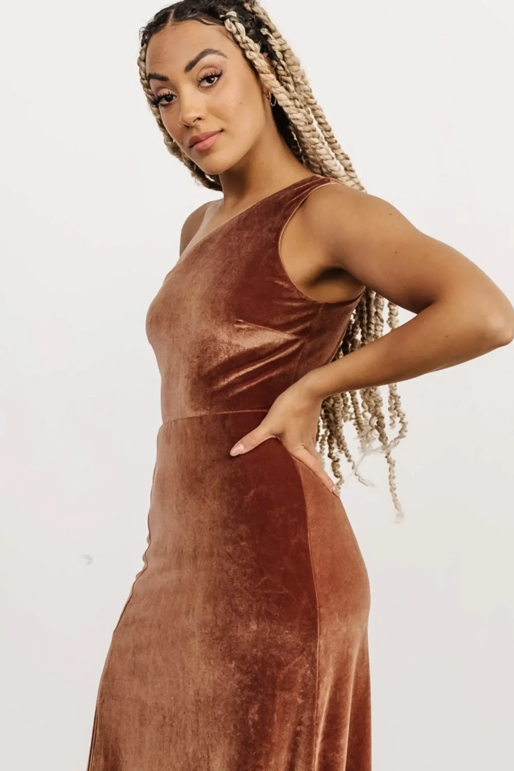 Hot Baltic Born Fabric Swatch - Tatiana Velvet | Emerald