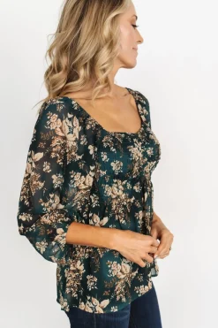 Hot Baltic Born Fenna Smocked Top | Topaz Floral