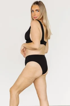 Fashion Baltic Born Formentera High Waist Bikini Bottom | Black