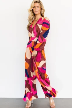 Outlet Baltic Born Fran Pleated Jumpsuit | Multi