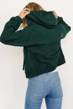 Clearance Baltic Born Frankie Zip Jacket | Dark Green