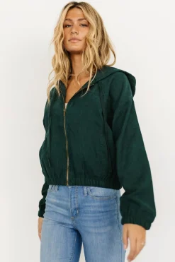 Clearance Baltic Born Frankie Zip Jacket | Dark Green
