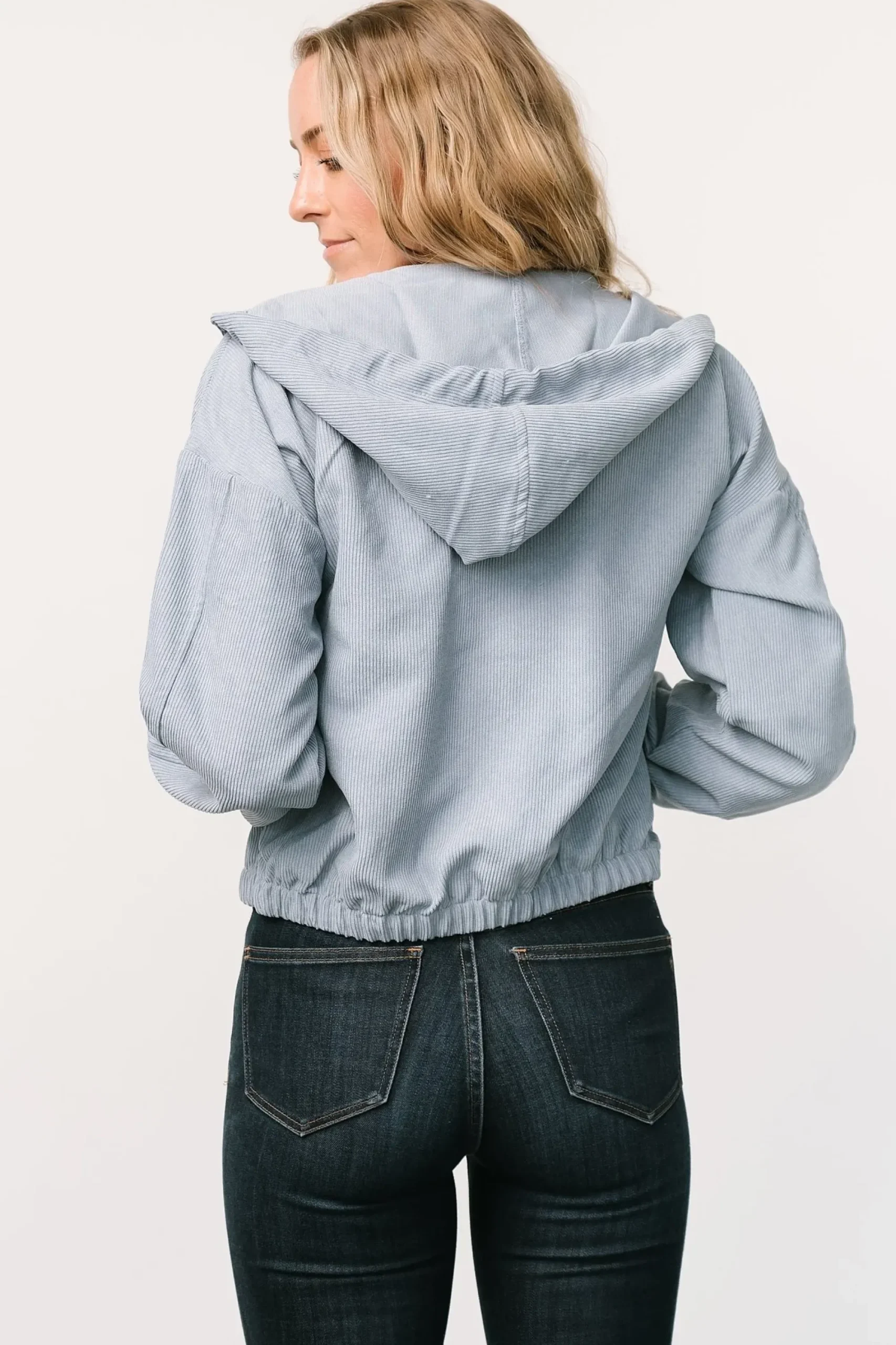 Clearance Baltic Born Frankie Zip Jacket | Dusty Blue