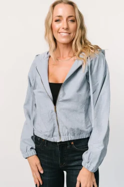 Clearance Baltic Born Frankie Zip Jacket | Dusty Blue
