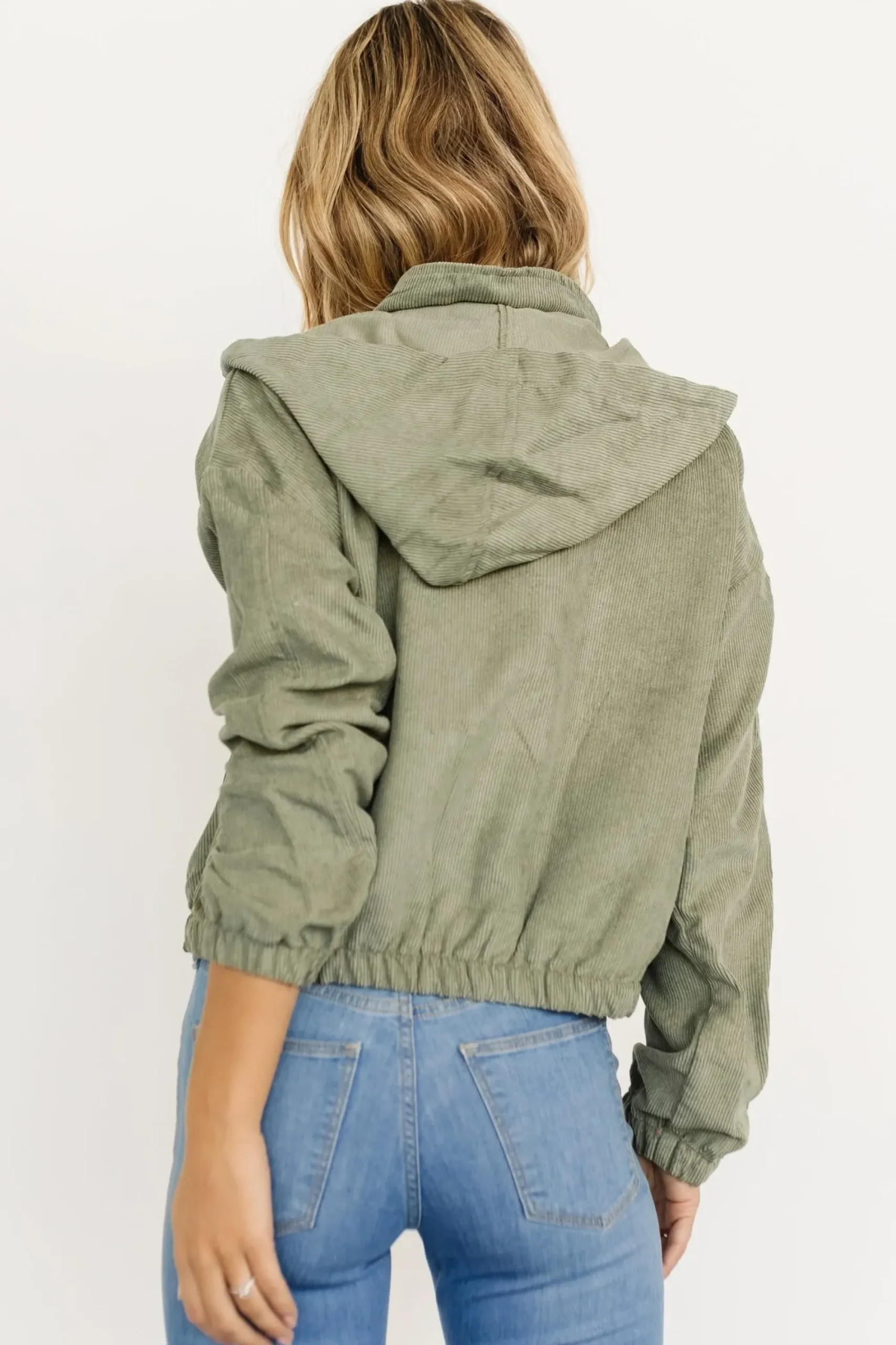 Fashion Baltic Born Frankie Zip Jacket | Dusty Olive