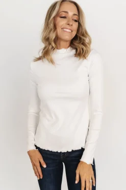 Online Baltic Born Gale Ribbed Top | Off White