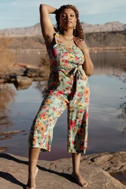 Hot Baltic Born Gemma Jumpsuit | Sage Multi