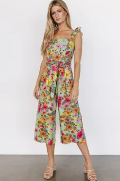 Hot Baltic Born Gemma Jumpsuit | Sage Multi