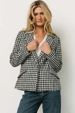 Outlet Baltic Born Ginerva Blazer | Black + Ivory