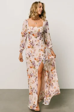 Hot Baltic Born Giselle Maxi Dress | Blush Multi Floral