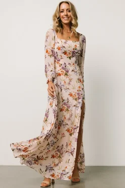 Hot Baltic Born Giselle Maxi Dress | Blush Multi Floral