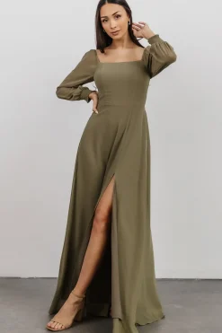 Fashion Baltic Born Giselle Maxi Dress | Dusty Olive