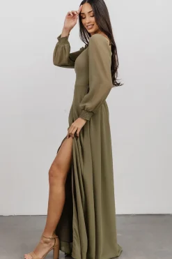 Fashion Baltic Born Giselle Maxi Dress | Dusty Olive