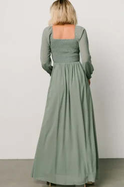 Best Baltic Born Giselle Maxi Dress | Eucalyptus