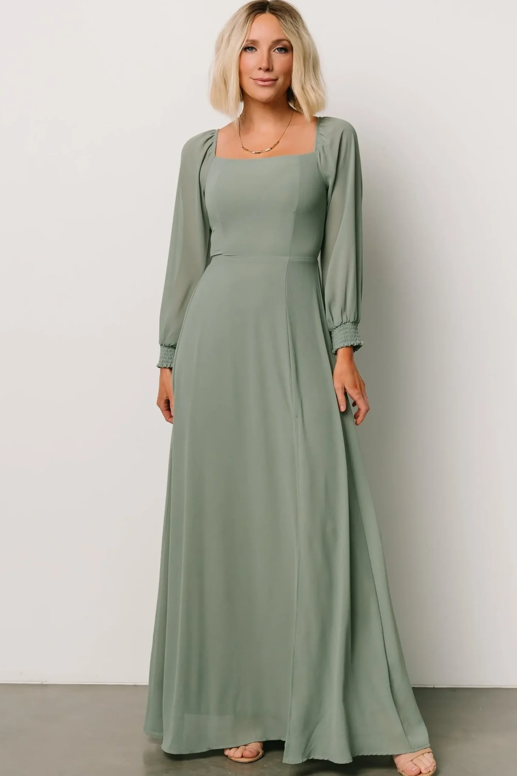 Best Baltic Born Giselle Maxi Dress | Eucalyptus