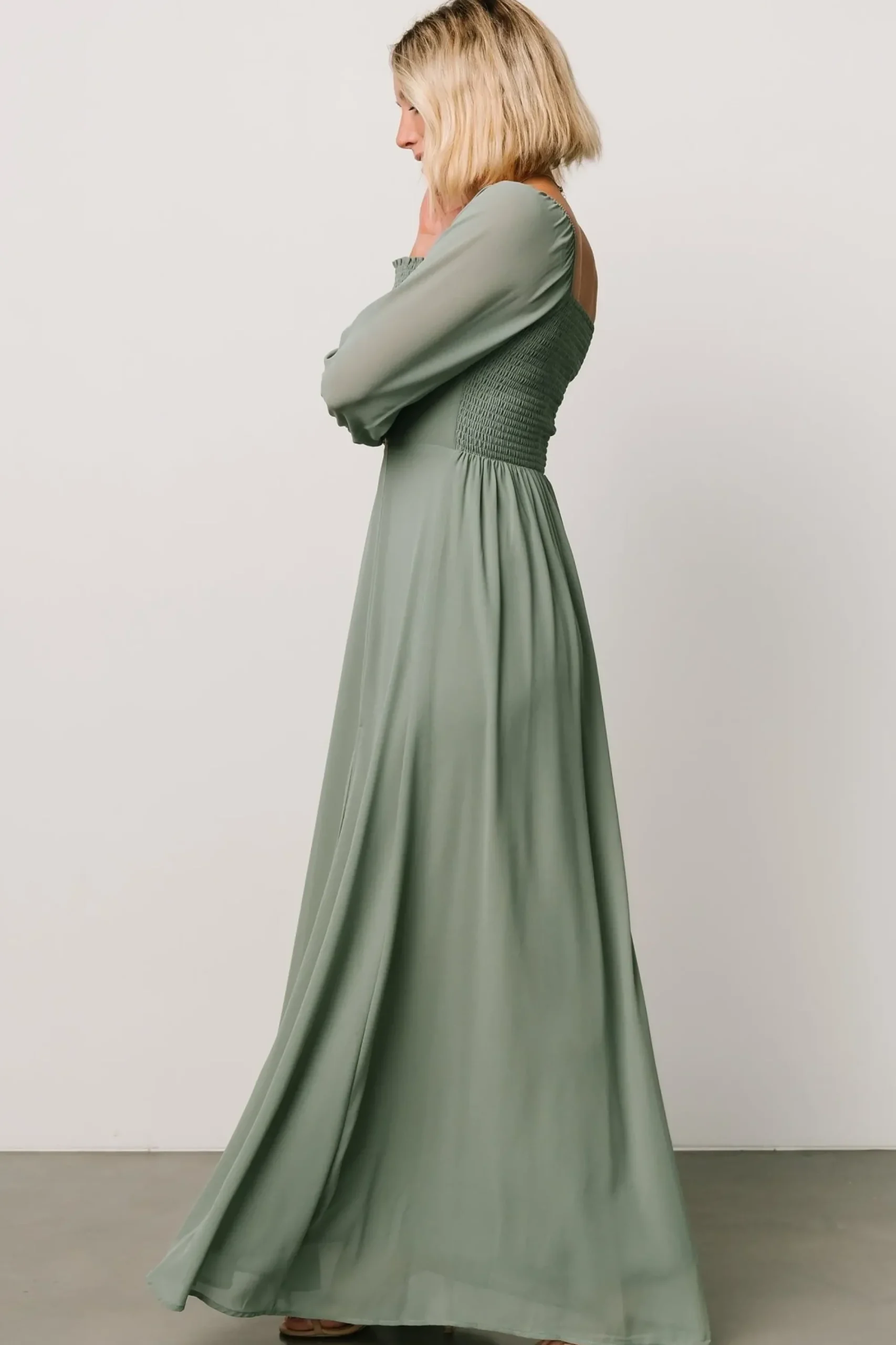 Best Baltic Born Giselle Maxi Dress | Eucalyptus