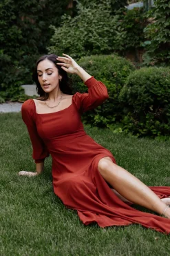 Best Baltic Born Giselle Maxi Dress | Rust