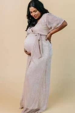 Outlet Baltic Born Grace Sparkle Gown | Champagne