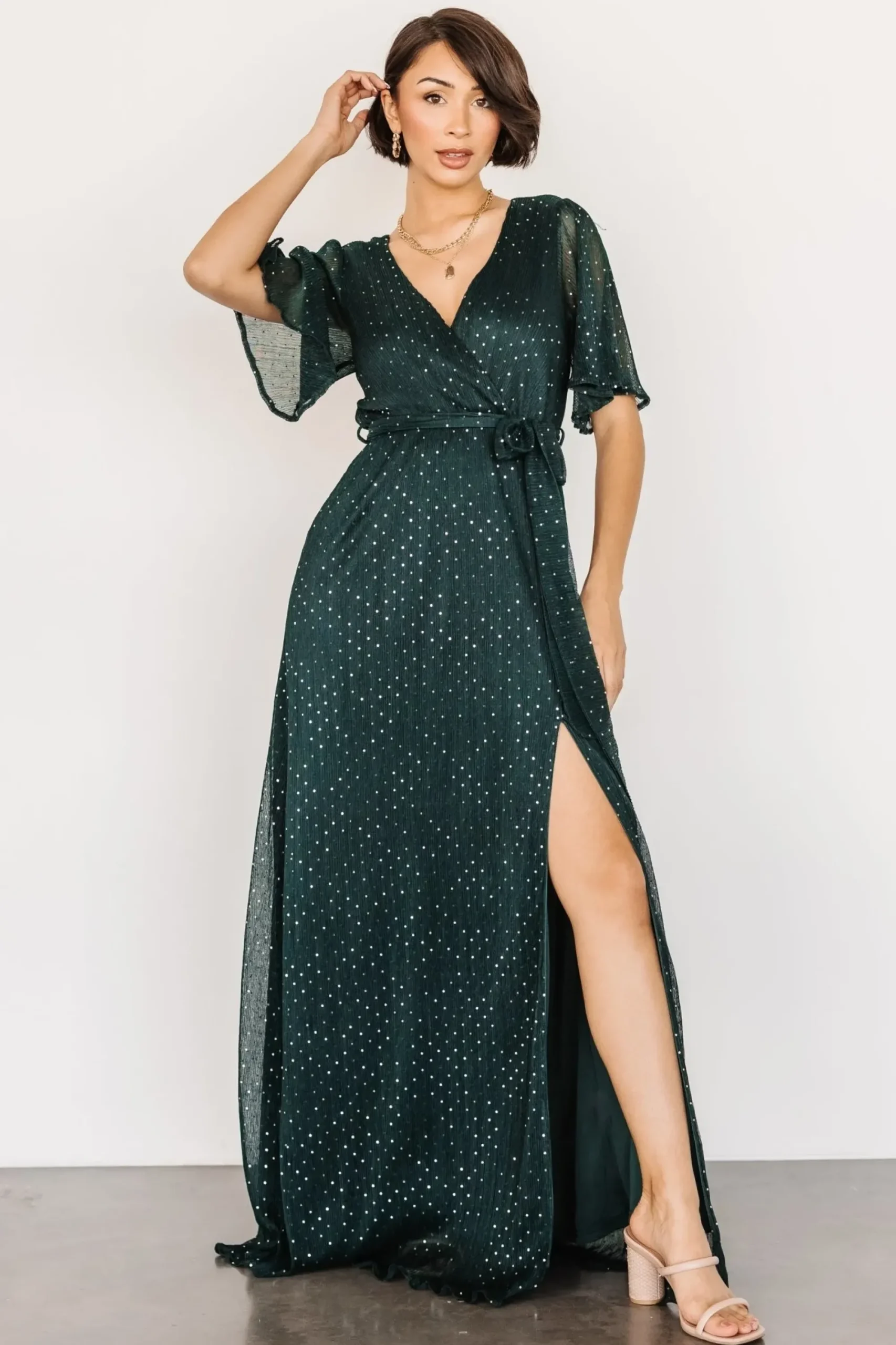 Best Baltic Born Grace Sparkle Gown | Emerald