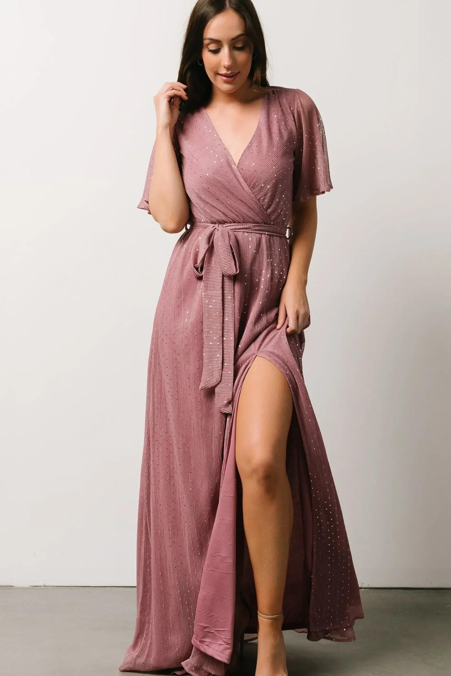 Outlet Baltic Born Grace Sparkle Gown | Orchid