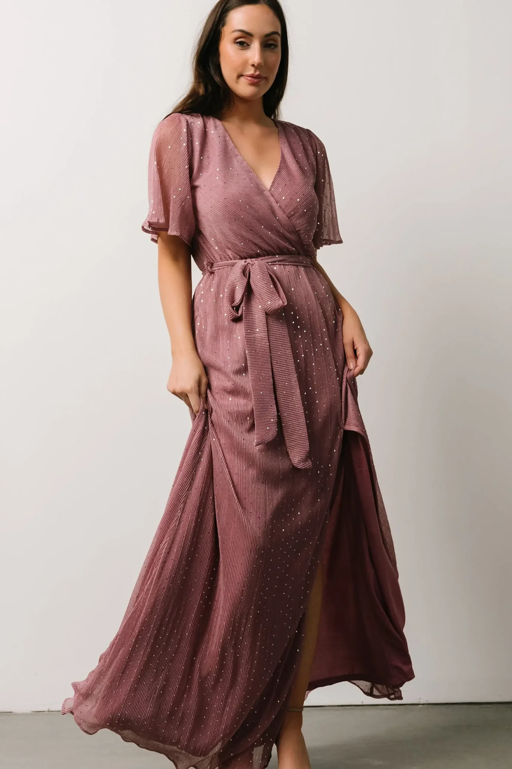 Outlet Baltic Born Grace Sparkle Gown | Orchid