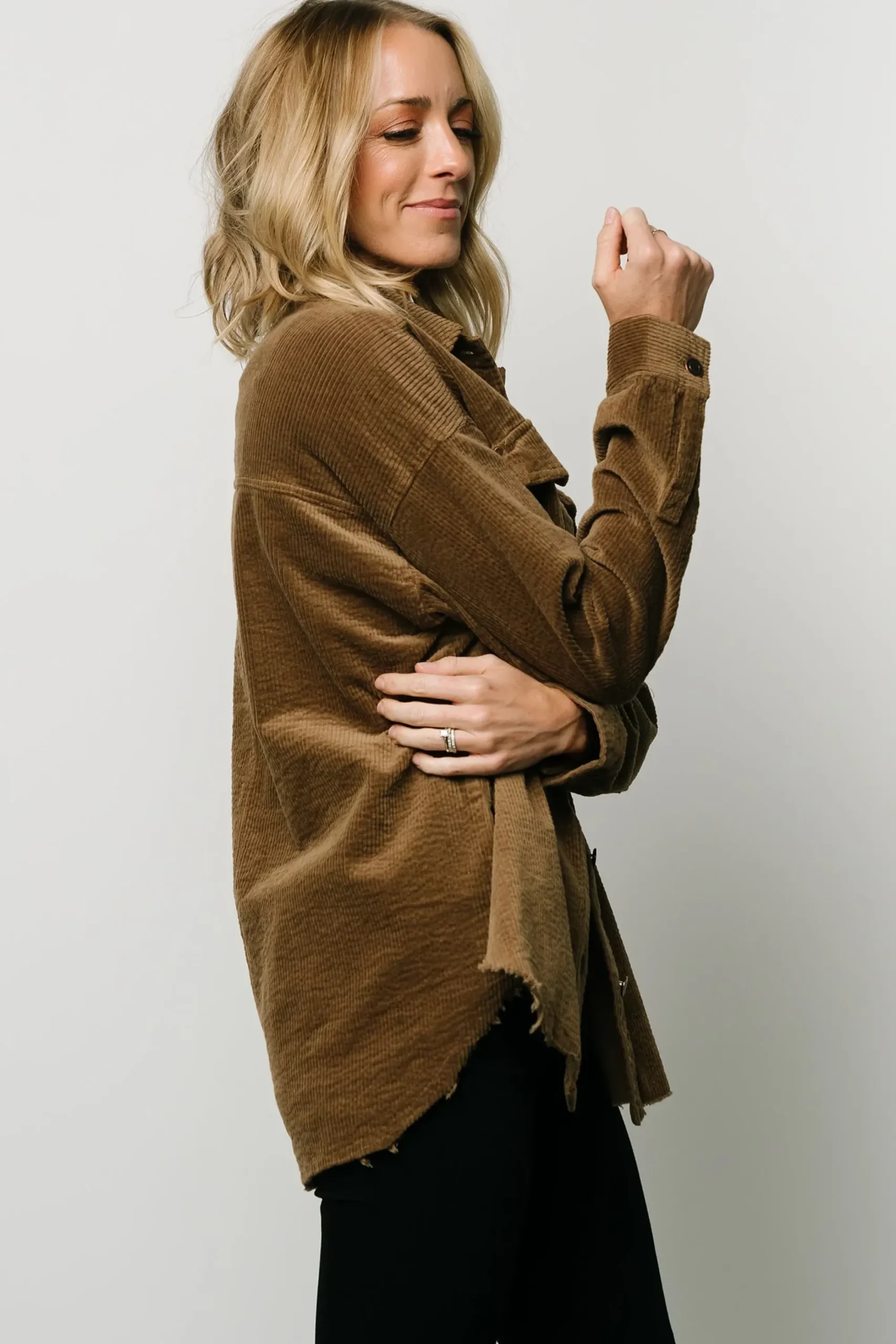 Best Baltic Born Greeley Corduroy Jacket | Coffee