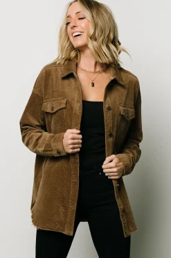 Best Baltic Born Greeley Corduroy Jacket | Coffee