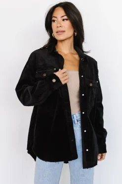 Best Baltic Born Greeley Corduroy Jacket | Black