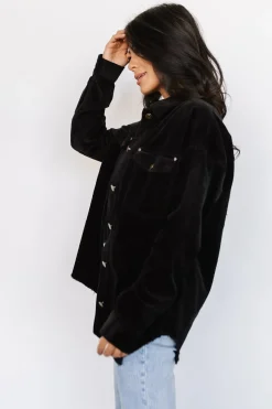 Best Baltic Born Greeley Corduroy Jacket | Black