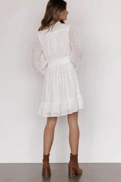 Discount Baltic Born Harmony Embossed Dress | Off White