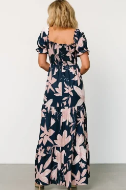 Fashion Baltic Born Hilaria Maxi Dress | Navy + Blush