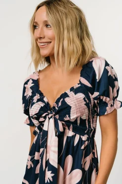 Fashion Baltic Born Hilaria Maxi Dress | Navy + Blush