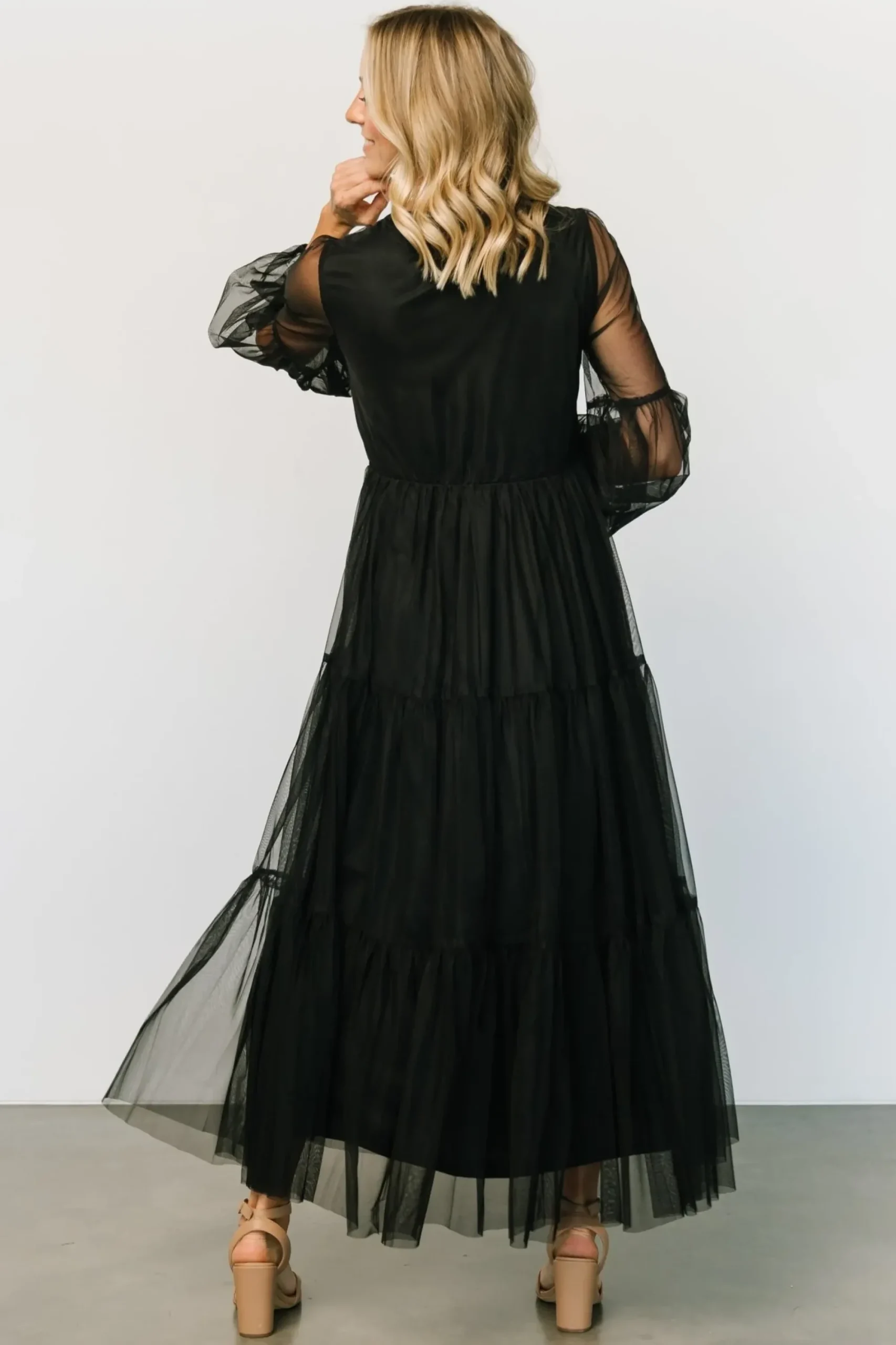 Fashion Baltic Born Hoffman Tulle Maxi Dress | Black