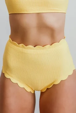 Best Baltic Born Honolulu High Waist Bikini Bottom | Yellow