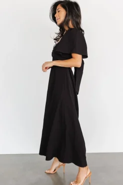 Outlet Baltic Born Indie Back Tie Dress | Black