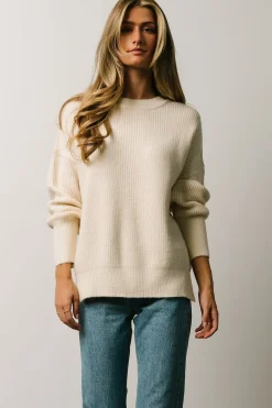 Fashion Baltic Born Jacey Knit Sweater | Ivory