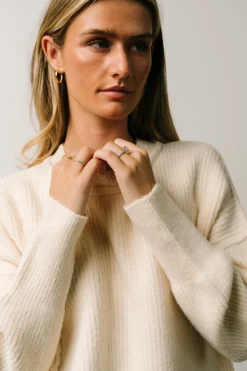 Fashion Baltic Born Jacey Knit Sweater | Ivory