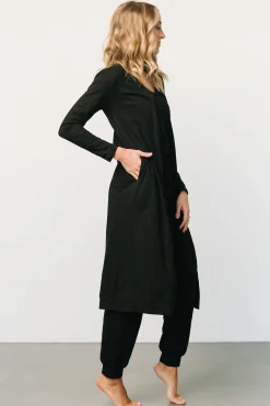 Clearance Baltic Born Janae Jumpsuit + Cardigan Set | Black