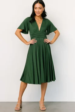 Outlet Baltic Born Janette Midi Dress | Green