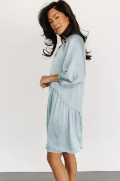 Clearance Baltic Born Janice Button Dress | Blue