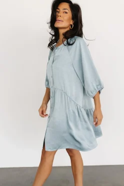 Clearance Baltic Born Janice Button Dress | Blue