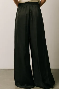 Sale Baltic Born Jayla Palazzo Satin Pant | Black