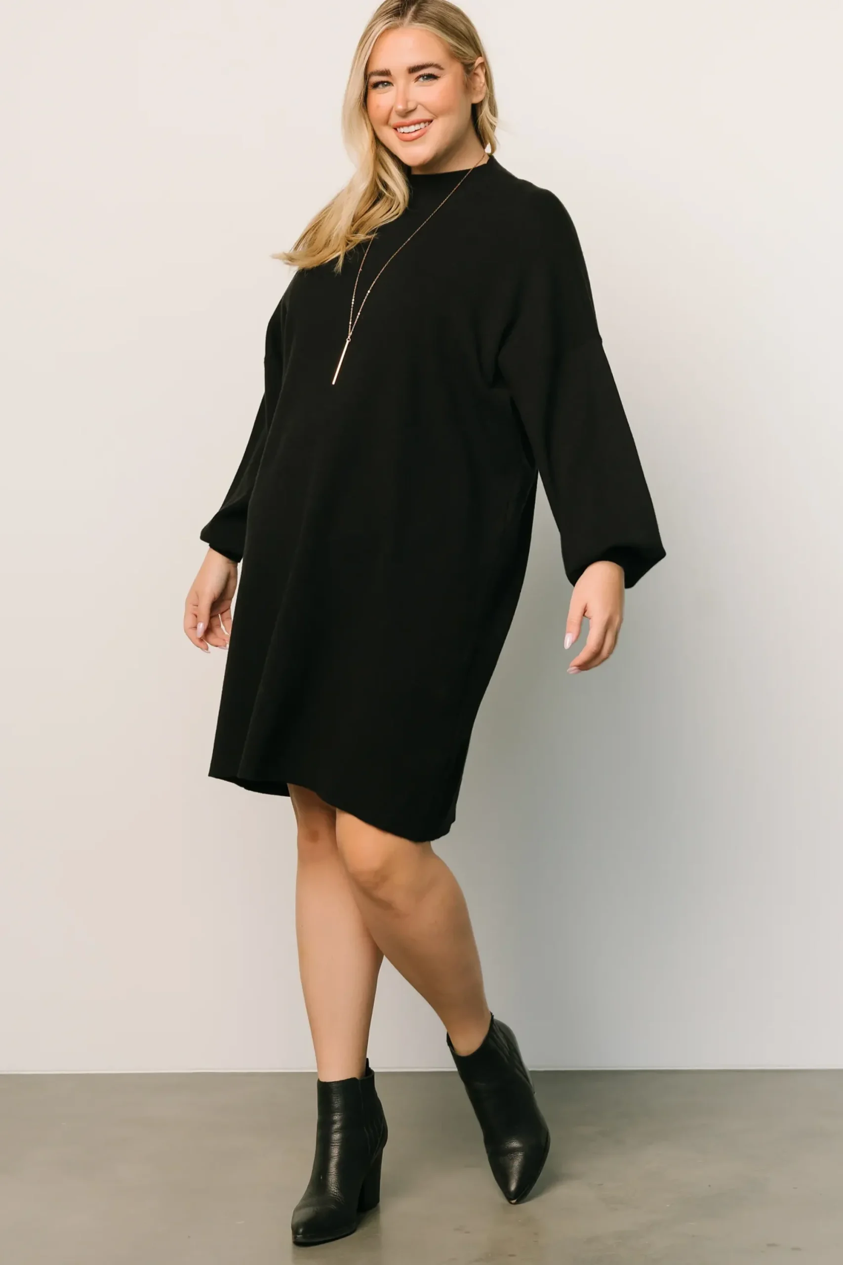 New Baltic Born Jennings Sweater Dress | Black