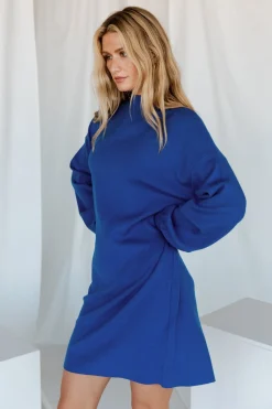 Hot Baltic Born Jennings Sweater Dress | Cobalt Blue