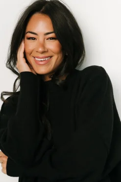 Fashion Baltic Born Jeremiah Knit Sweater | Black